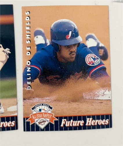 1992 Upper Deck All-Star FanFest #4 Delino DeShields — front