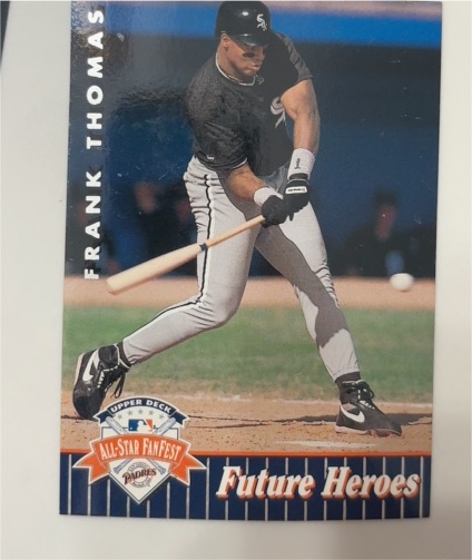 1992 Upper Deck All-Star FanFest #10 Frank Thomas — front