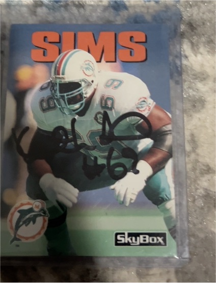 1992 SkyBox Impact #81 Keith Sims — front