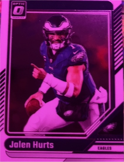 2024 Donruss Optic #158 Jalen Hurts — front