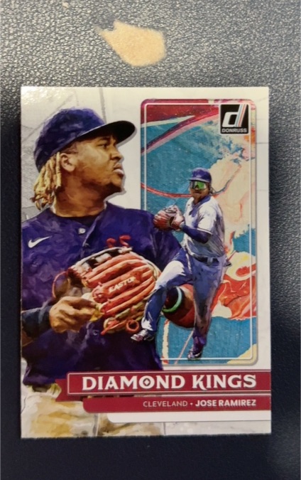 2022 Donruss #7 Jose Ramirez Diamond Kings — front