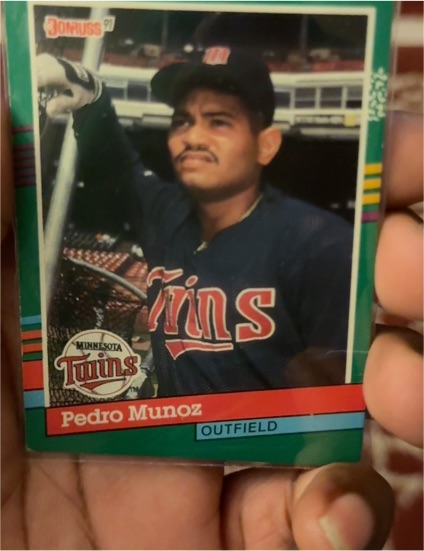 1991 Donruss #758 Pedro Munoz — front