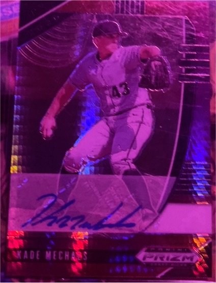 2020 Panini Prizm Draft Picks #PDP16 Wade Meckass — front