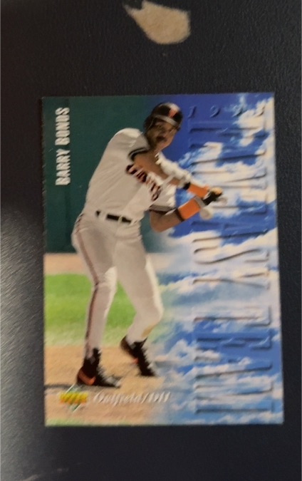 1994 Upper Deck #38 Barry Bonds — front