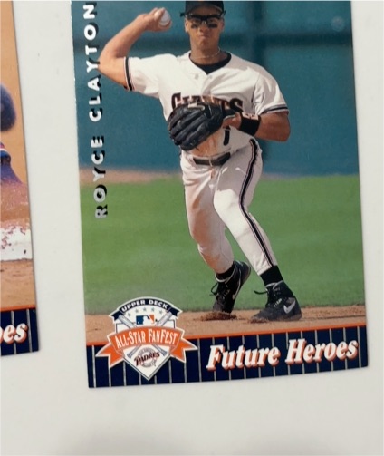 1992 Upper Deck All Star Fan Fest #5 Royce Clayton — front