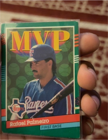 1991 Donruss #394 Rafael Palmeiro — front