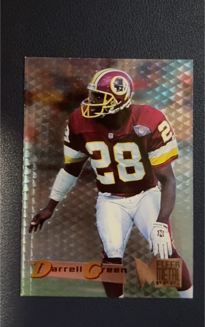 1995 Fleer Metal #194 Darrell Green — front