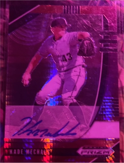 2020 Panini Prizm Draft Picks Kade Mechals — front
