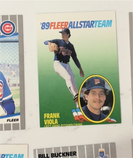 1989 Fleer All-Star Team #12 Frank Viola — front
