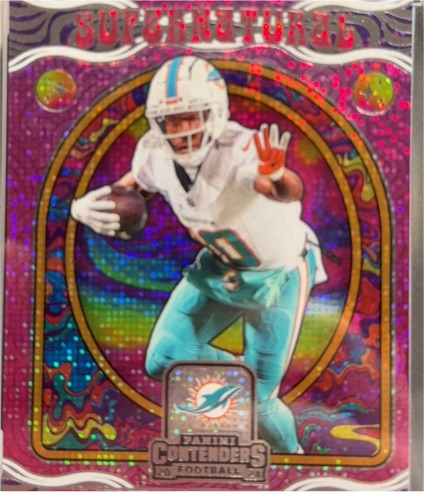 2024 Panini Contenders #6 Tyreek Hill Supernatural Sparkle — front