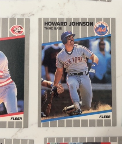 1989 Fleer #39 Howard Johnson — front