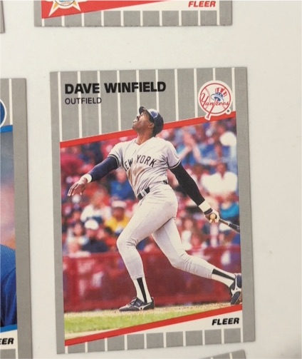 1989 Fleer #274 Dave Winfield — front