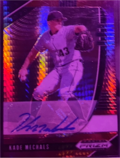 2020 Panini Prizm Draft Picks #PDP40 Kade Mechals — front