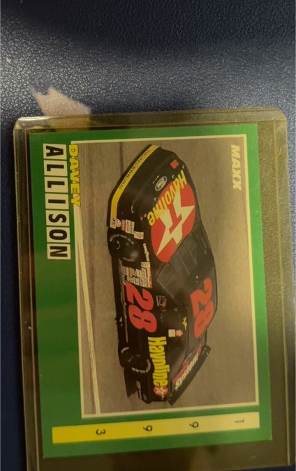 1993 MAXX #1 Davey Allison — front