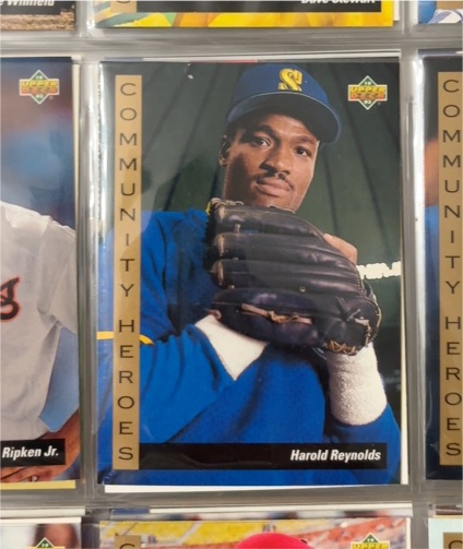 1993 Upper Deck #35 Harold Reynolds — front