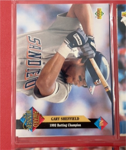 1993 Upper Deck #494 Gary Sheffield — front