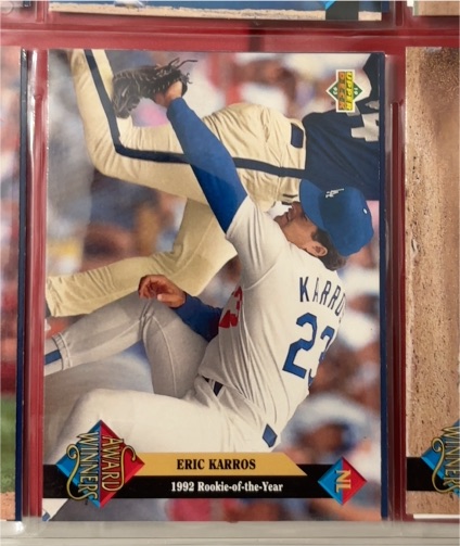 1993 Upper Deck #490 Eric Karros — front