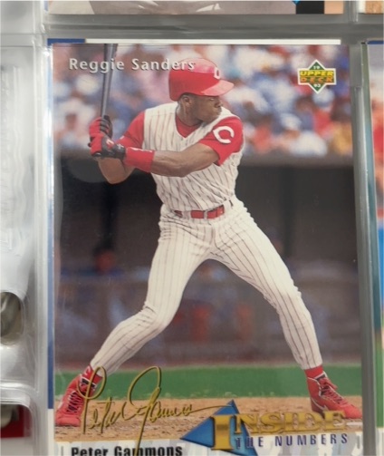 1993 Upper Deck #469 Reggie Sanders — front