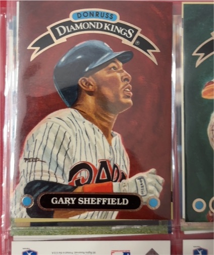 1992 Donruss Diamond Kings #DK-21 Gary Sheffield — front