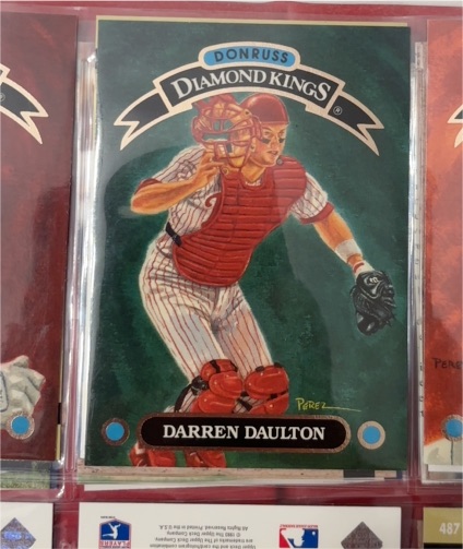 1993 Donruss Diamond Kings #DK-17 Darren Daulton — front