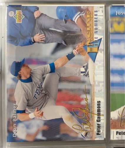 1993 Upper Deck #465 Dean Palmer — front