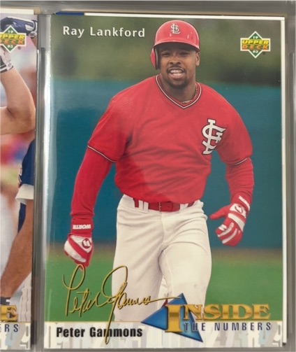 1993 Upper Deck #461 Ray Lankford — front