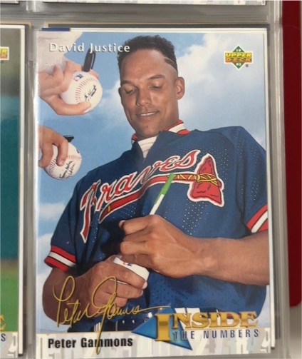 1993 Upper Deck #460 David Justice — front