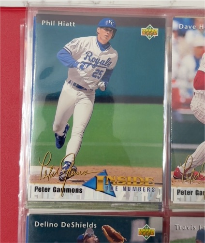 1993 Upper Deck Inside The Numbers #457 Phil Hiatt — front