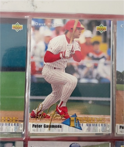 1993 Upper Deck #458 Dave Hollins — front