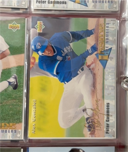 1993 Upper Deck #456 Alex Gonzalez — front