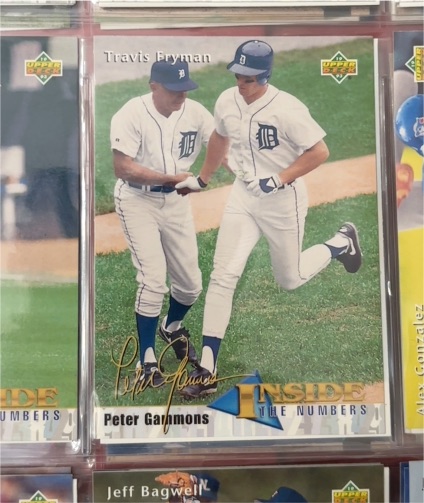 1993 Upper Deck Inside the Numbers #455 Travis Fryman — front