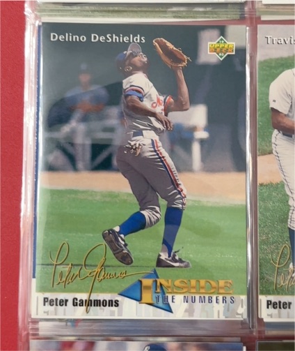 1993 Upper Deck #454 Delino DeShields — front