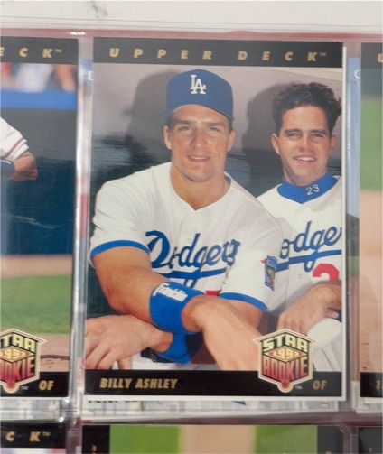 1993 Upper Deck #22 Billy Ashley — front
