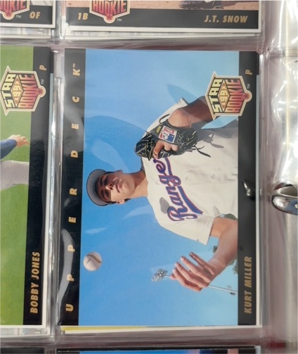 1993 Upper Deck #20 Kurt Miller — front