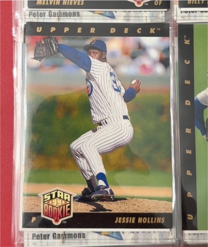 1993 Upper Deck #18 Jessie Hollins — front