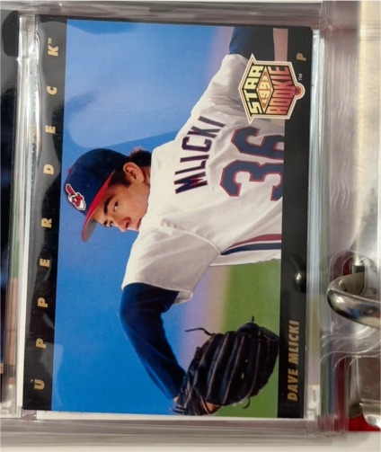 1993 Upper Deck #17 Dave Mlicki — front