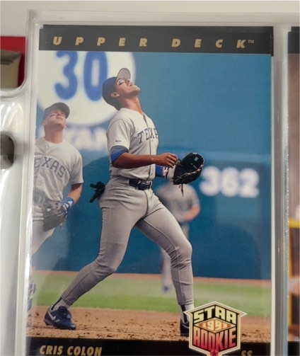 1993 Upper Deck #14 Cris Colon — front