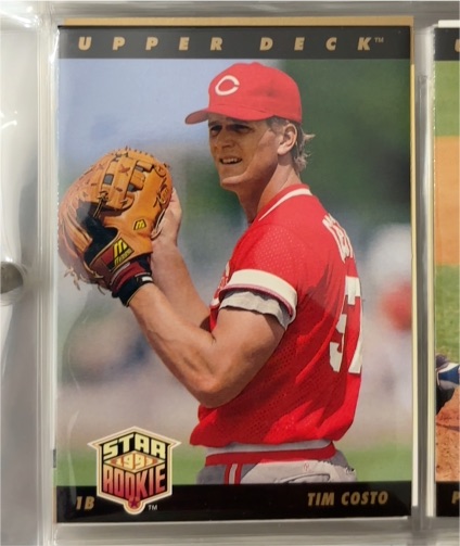 1993 Upper Deck #11 Tim Costo — front