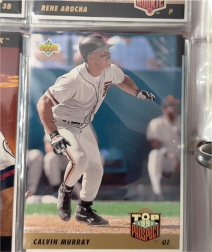 1993 Upper Deck #432 Calvin Murray — front