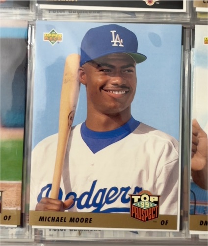 1993 Upper Deck #430 Michael Moore — front