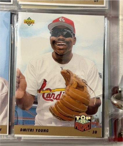 1993 Upper Deck #428 Dmitri Young — front