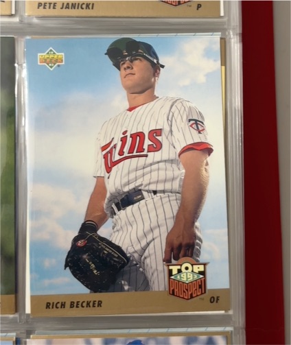 1993 Upper Deck #447 Rich Becker — front