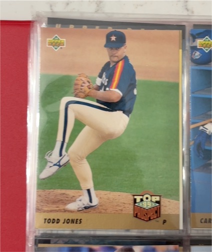 1993 Upper Deck #423 Todd Jones — front