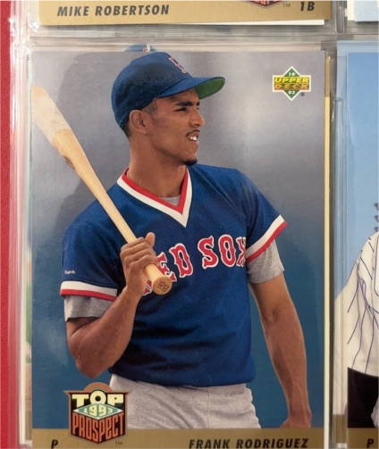 1993 Upper Deck Top Prospect #442 Frank Rodriguez — front