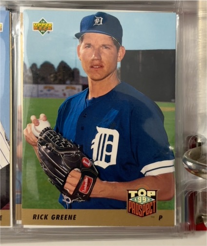 1993 Upper Deck #446 Rick Greene — front