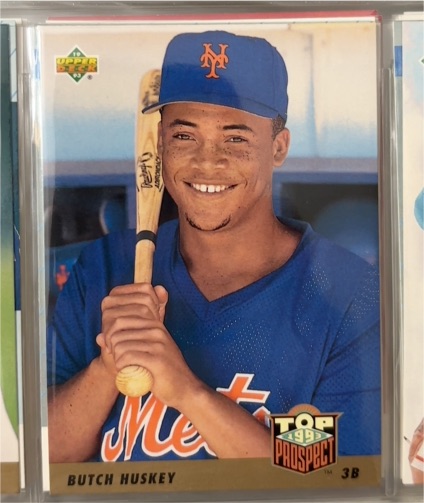 1993 Upper Deck #436 Butch Huskey — front