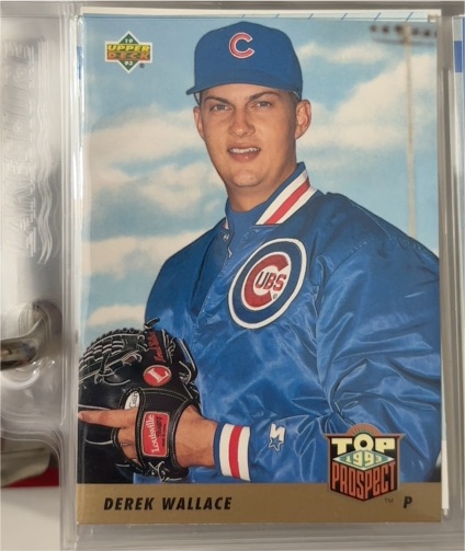 1993 Upper Deck #429 Derek Wallace — front