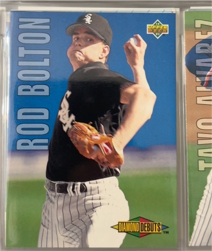 1993 Upper Deck #502 Rod Bolton — front