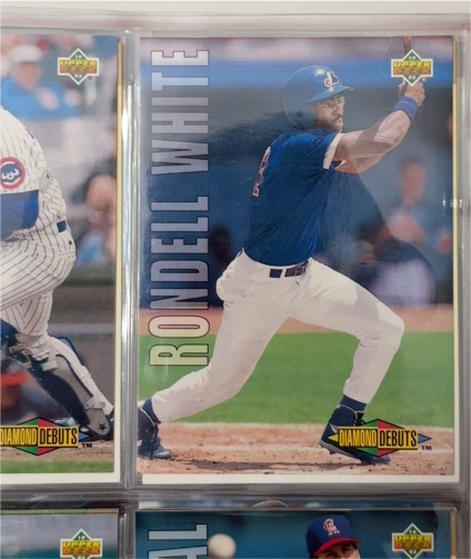 1993 Upper Deck Diamond Debuts #510 Rondell White — front