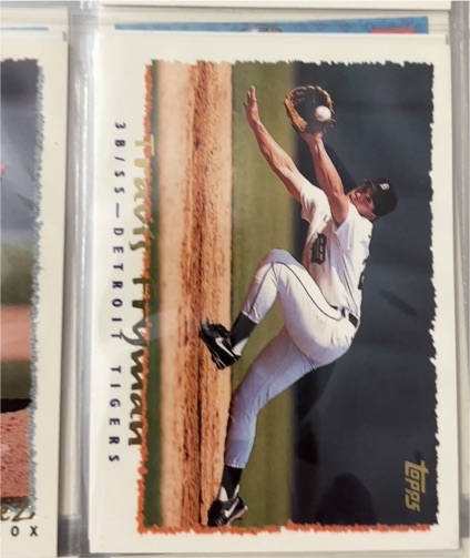 1995 Topps #381 Travis Fryman — front